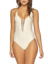 Load image into Gallery viewer, Sexy V-neck Cutout Lace One-piece for Vocation