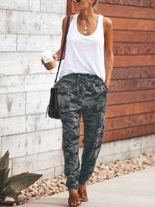 Fashion Camouflage Slim Casual Comfy Pants