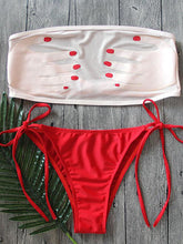 Load image into Gallery viewer, Tube Top Mesh Sexy Perspective Bikini