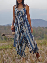 Load image into Gallery viewer, Bohemian Retro Casual Loose Tie Dye Jumpsuit