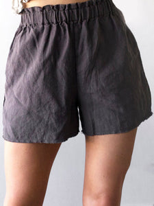 Cotton and Linen Casual Shorts