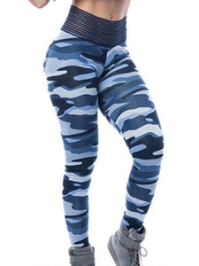 Sexy Camouflage Hip Yoga Pants