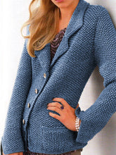 Load image into Gallery viewer, Simple And Stylish Single-Breasted Knit Jacket