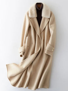 Long Woolen Warm Coat