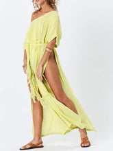 Load image into Gallery viewer, Summer Short Sleeve Boho Beach Maxi Dress