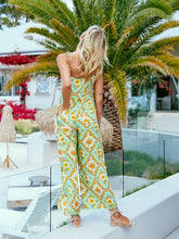 Load image into Gallery viewer, Fashion Boho Sleeveless Printed Jumpsuit