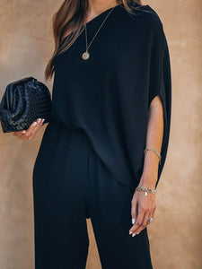 Solid Color Casual Fashion Jumpsuit