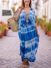 Load image into Gallery viewer, Bohemian Tie-dye Dress