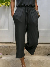Load image into Gallery viewer, Sleeveless Solid Lace Up Jumpsuit