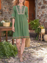Load image into Gallery viewer, Casual Ethnic Style Dress