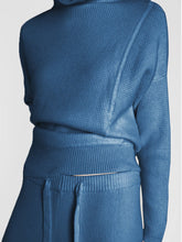 Load image into Gallery viewer, High Collar Knit Two-piece Suit