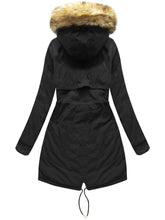 Load image into Gallery viewer, Fashion Hooded Plus Velvet Warm Coat