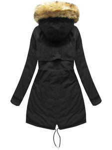 Fashion Hooded Plus Velvet Warm Coat