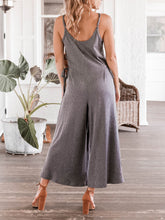 Load image into Gallery viewer, Loose Round Neck Sling Jumpsuit Stretch Bodysuit