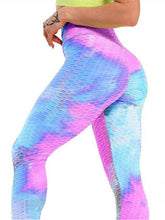 Load image into Gallery viewer, Sexy Colored Printed Yoga Track Pants