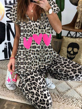 Load image into Gallery viewer, Casual Fashion Leopard Print Set