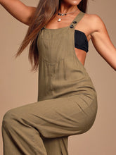 Load image into Gallery viewer, Fashion Wide-Leg Overalls Sleeveless Jumpsuit