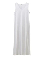 Load image into Gallery viewer, Round Neck Pure Colour Sleeveless Jumpsuit