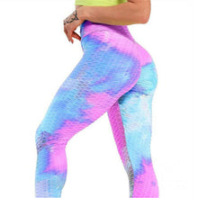 Load image into Gallery viewer, Sexy Colored Printed Yoga Track Pants