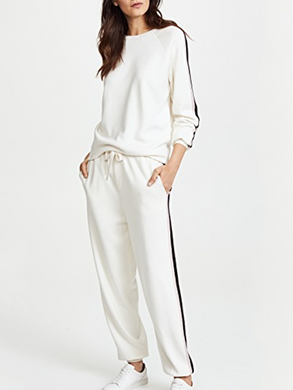 Hooded Two-piece Suit