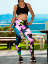 Load image into Gallery viewer, Slim Peach Hips Digital Print Track Pants Yoga Pants