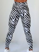 Load image into Gallery viewer, Sexy Zebra Print High Waist Yoga Pants