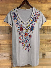 Load image into Gallery viewer, Casual Short Sleeve V Neck Plus Size Tops