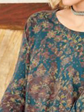 Load image into Gallery viewer, Casual Loose Printed Long-sleeved Top