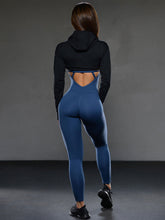 Load image into Gallery viewer, Slim Fit Sport Yoga Suit Sculpted Bodysuit