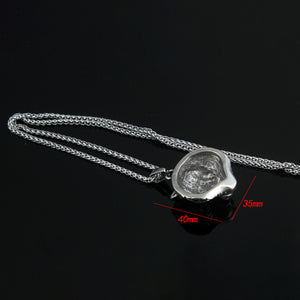 Hip Hop Rock Stainless Steel Jewelry Tiger Head Necklace