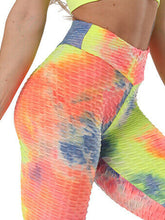 Load image into Gallery viewer, Sexy Colored Printed Yoga Track Pants