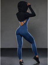 Load image into Gallery viewer, Slim Fit Sport Yoga Suit Sculpted Bodysuit