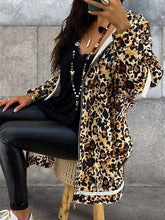 Load image into Gallery viewer, Casual Sexy Autumn And Winter Leopard Sports Jacket.