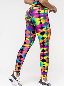 Quick-Drying Yoga Running Fitness Sports Printed Leggings