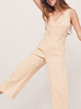Load image into Gallery viewer, Casual V Neck Sleeveless Jumpsuit
