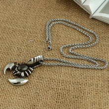 Load image into Gallery viewer, Creative Rock Fashion Accessories  Men&#39;s Scorpion Necklace
