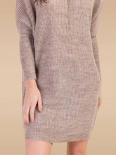 Load image into Gallery viewer, Fashion Knit Solid Color Dress