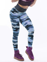 Load image into Gallery viewer, Sexy Camouflage Hip Yoga Pants