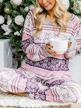 Load image into Gallery viewer, Sweet Dream Purple Casual Pullover Loose Pants Set