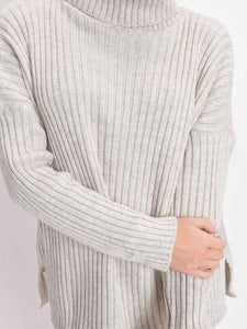 Stylish Casual Loose Knitted Round Neck Long Sleeve Suit