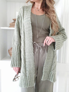 Twist  Autumn and Winter Sweater Coat