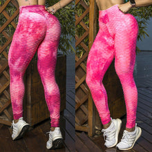 Load image into Gallery viewer, Sexy Colored Printed Yoga Track Pants