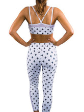 Load image into Gallery viewer, Women Work out Print Sports Fitness Yoga Suits