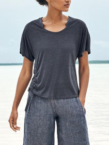 Stylish Wild Plain Casual T-shirt