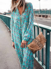 Load image into Gallery viewer, Bohemian Retro Casual Loose Maxi Dress