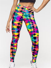 Load image into Gallery viewer, Quick-Drying Yoga Running Fitness Sports Printed Leggings