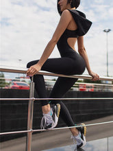 Load image into Gallery viewer, Hooded Yoga&amp;Gym Jumpsuits