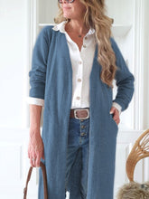 Load image into Gallery viewer, Long knitted coat