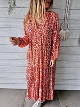 Load image into Gallery viewer, Casual Printed Long Dress