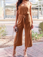 Load image into Gallery viewer, Cotton and Linen Jumpsuit